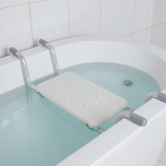 🛁🛡️ Asse da Bagno Antiscivolo in Alluminio per Vasca – Portata 135kg, Regolabile 71-82cm (6 Livelli), Senza Attrezzi, 1,5kg – Per Anziani, Donne Incinte & Famiglie ✨