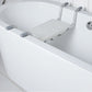🛁🛡️ Asse da Bagno Antiscivolo in Alluminio per Vasca – Portata 135kg, Regolabile 71-82cm (6 Livelli), Senza Attrezzi, 1,5kg – Per Anziani, Donne Incinte & Famiglie ✨