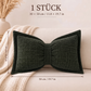 🎀 Cuscino in ciniglia a forma di fiocco | Morbido cuscino decorativo per divano e letto – Soffice e accogliente ✨