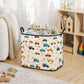 📢📢SCONTO DEL 40%!! ⏰ Grande organizer pieghevole in tela – Resistente, con coperchio con cerniera e manici rinforzati – Perfetto per la casa, l'armadio e i viaggi ✨