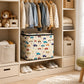📢📢SCONTO DEL 40%!! ⏰ Grande organizer pieghevole in tela – Resistente, con coperchio con cerniera e manici rinforzati – Perfetto per la casa, l'armadio e i viaggi ✨