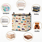 📢📢SCONTO DEL 40%!! ⏰ Grande organizer pieghevole in tela – Resistente, con coperchio con cerniera e manici rinforzati – Perfetto per la casa, l'armadio e i viaggi ✨