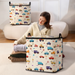📢📢SCONTO DEL 40%!! ⏰ Grande organizer pieghevole in tela – Resistente, con coperchio con cerniera e manici rinforzati – Perfetto per la casa, l'armadio e i viaggi ✨