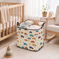 📢📢SCONTO DEL 40%!! ⏰ Grande organizer pieghevole in tela – Resistente, con coperchio con cerniera e manici rinforzati – Perfetto per la casa, l'armadio e i viaggi ✨