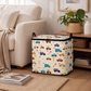 📢📢SCONTO DEL 40%!! ⏰ Grande organizer pieghevole in tela – Resistente, con coperchio con cerniera e manici rinforzati – Perfetto per la casa, l'armadio e i viaggi ✨
