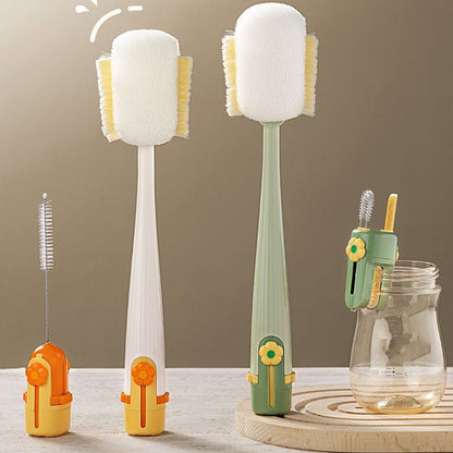 Spazzola per pulire bottiglie d'acqua 5 in 1
