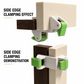 🛠️ PROMO FLASH: COMPRA 2, OTTIENI 1 GRATIS! 🔧 Morsetto per Pannelli di Riempimento – Serraggio Rapido & Doppia Faccia – Pattini in Gomma Protettivi 🪵