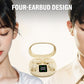 Auricolari Bluetooth Wireless Doppia Coppia con Custodia di Ricarica LED