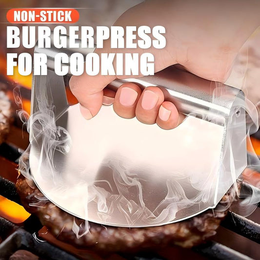 Pressa per hamburger antiaderente per cucinare