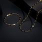 ✨ ORA 50% DI SCONTO! 💎 Set di Gioielli Scintillanti da Uomo – Collana & Bracciale – Zirconia Cubica – Perfetto per Ogni Giorno e Occasioni Speciali