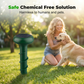 Solar Powered Ultrasonic Animal Repeller Stake