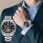 ⌚ Men's 30M Waterproof Luminous Steel Watch