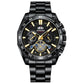 ⌚ Men's 30M Waterproof Luminous Steel Watch