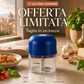 ⏳🍹 🎁Novità 2026: SCONTO DEL 50%💥Mini robot da cucina multifunzionale senza fili, tritatutto da cucina portatile e wireless per carne macinata, aglio e puree per bambini, aiutante in cucina per una preparazione veloce dei cibi